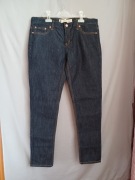 Spodnie dżinsy jeansy granatowe ciemne 42/XL