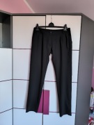  Czarne eleganckie spodnie damskie BB – rozmiar 44 (XXL) 