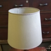 Abażur do lampy, vintage kremowy klosz