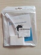 adapter czytnik kart sd micro usb otg i ładowanie 4w1 iphone