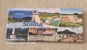 Magnes na lodówkę Solina. Bieszczady. Tarnica. Polańczyk. Ustrzyki. Zapora.