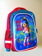 Plecak A4 szkolny dziewczęcy CORVET BP2645-30 z motywem 3D (Piórnik GRATIS)