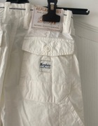 Spodnie białe dla chłopca 128 cm Replay and son 