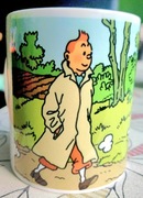 Nowy Kubek Ceramiczny Przygody Tin Tina prezent dla fana komiksów 