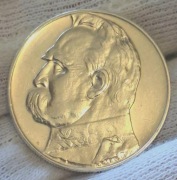 Moneta 10  zł  Józef Piłsudski  z 1936 r - piękny Dziadek 