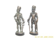 Metal  Napoleonische Soldaten Bruniert-wyprz. kolekcji 