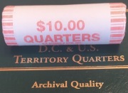 0,25$ Rolka bankowa Quarters Dollar New Mexico