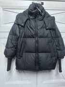 Kurtka nowa Ochnik puch kaptur rękawki L 40 42