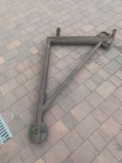 Ramię wysięgnika żurawia