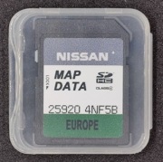 Aktualizacja map Nissan LEAF