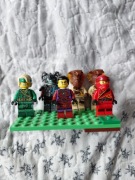 Lego Ninjago General Vex,wężony,Clouse i ninja