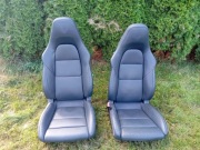 PORSCHE 911 991 Fotele wnętrze Niebieskie 