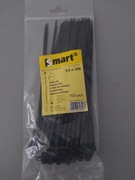 Opaski zaciskowe trytytki PGB czarne 3,6x200 20cm 100szt.