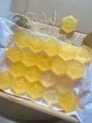 Mydło glicerynowe plastry miodu, handmade, 20 sts