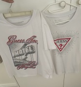 Koszulka damska guess L + torebka 