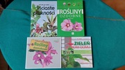 Zestaw 4 książek o roślinach doniczkowych i ozdobnych – poradniki