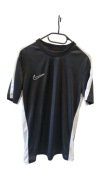 Koszulka czarna męska na siłownie piłkarska Nike