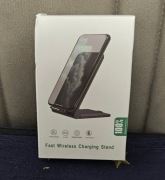 Ładowarka indukcyjna 15W QC dla iPhone, Samsung i inne + ładowarka ścienna