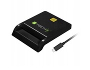 Techly Czytnik kart RFID SmartCard USB-C