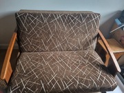 Rozkładana kanapa z szufladą na pościel