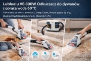 Odkurzacz do plam 750W 11/15KPa Ręczny odkurzacz do dywanów, sof, zasłon,