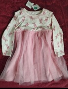  Nowa sukienka z tiulem, sukieneczka dla dziewczynki Cool Club Smyk 86