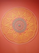 Mandala handmade na szydełku 