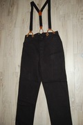 WAH SPODNIE KOWBOJSKIE MADE IN USA ORYGINAŁ SZELKI W KOMPLECIE