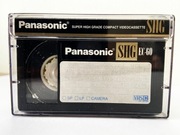 Kaseta VHS-C Panasonic SHG EC-60 do kamer