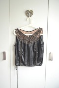 Designerska bluzka BCBG Max Azaria premium M czarna