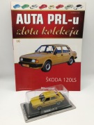 Model SKODA 120LS 1:43 DeAgostini Kultowe Złota Kolekcja KAP Nowy!!!
