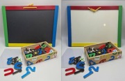 Melissa & Doug Tablica dwustronna + magnetyczne cyferki i literki