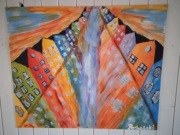 Obraz ręcznie malowany duży unikat