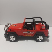 Jeep straż pożarna metal dźwięk i światła
