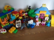 klocki Lego Duplo 3 zestawy 6136 Zoo 10606 Klinika 10847 Pociąg