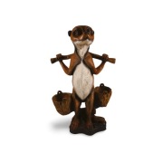 Dekoracje Figura Surykatka Doniczka