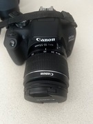 Canon EOS 2000D z dwoma obiektywami