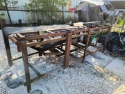 stół podawczy do drewna