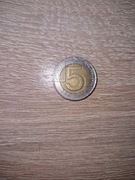 Moneta 5zł z 1996 r.