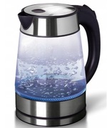 Szklany Czajnik elektryczny Hoffen AK-0537 2200W  LED Powystawowe 