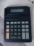 Duży kalkulator solarny z lat 90 tych