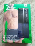 Bokserki męskie Benetton dwupak XL 