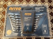 Zestaw kluczy płasko-nasadowych przegubowych Niteo - NOWY!