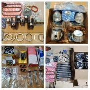 Garbus cylindry tłoki panewki pierścienie silnik sworzeń wał korbowy zawory