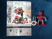 Zestaw LEGO 8607 Technic Bionicle Nuhrii kompletny instrukcja 