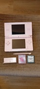 Nintendo DS lite różowy zestaw