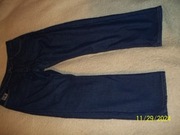 Spodnie męskie ocieplane jeansy.