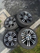 Felgi R20 M z oponami P Zero BMW X5 E70 X6 E71 40dX 333 Silver/Black