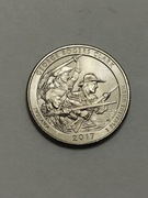 Moneta okolicznościowa USA 1/4 dolara 2017r. Narodowy Park Historyczny 