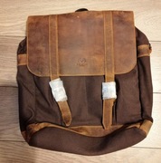 Plecak męski vintage Paolo Peruzzi T-29-BR brązowy